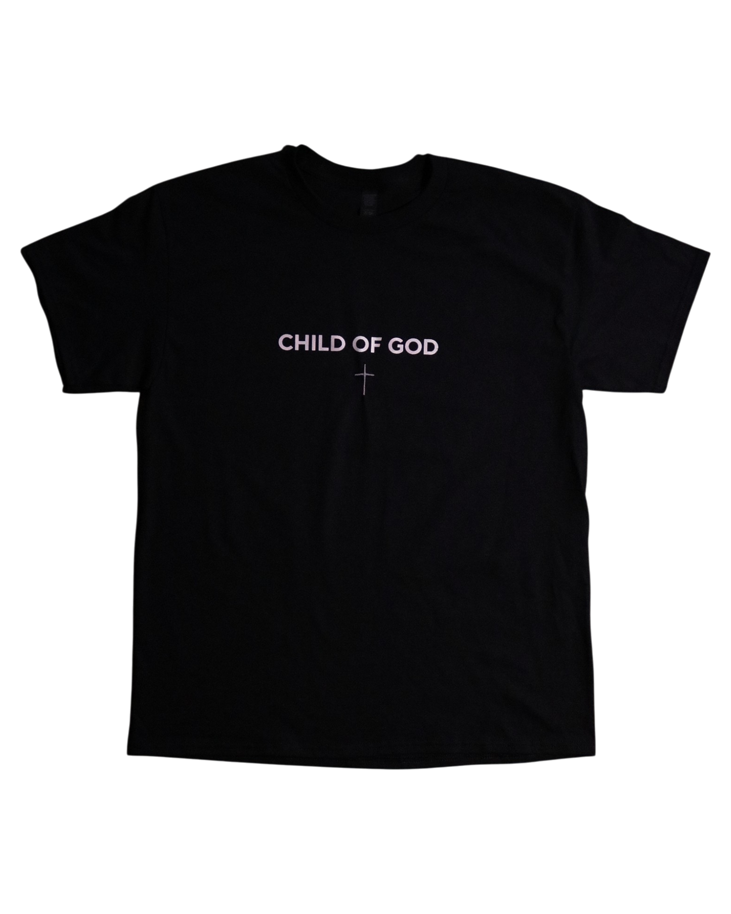 Child of God - John 1:12 Embroidered Cross Tee